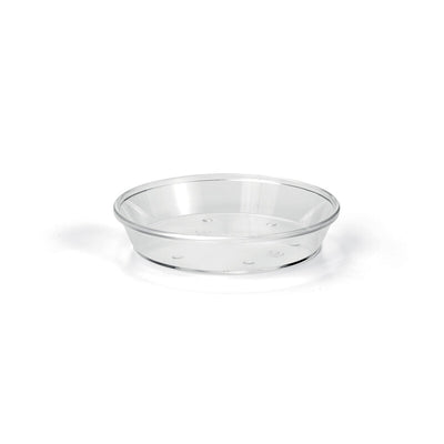 Q.TA' 1 SOTTOVASO IRIS D 12CM TRASPARENTE
