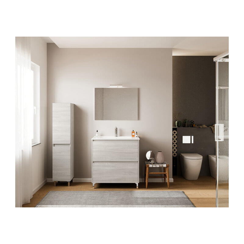 Q.TA' 1 COLONNA BAGNO LISBONA ROVERE GRIGIO
