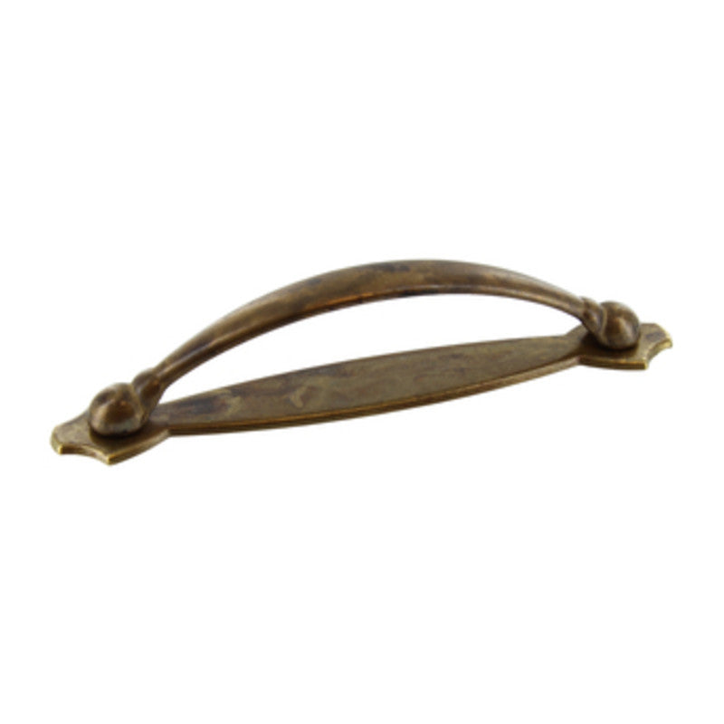 Q.TA' 1 BL MANIGLIA 18900 128 MM OTTONE ANTICATO