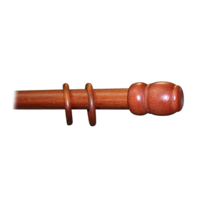 Q.TA' 1 BASTONE LEGNO A STRAPPO D 35 CILIEGIO 300CM S/SUPP.