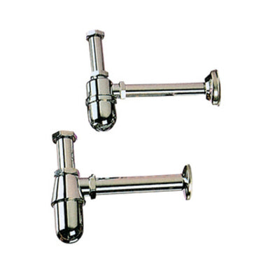 Q.TA' 2 BL SIFONE A BOTTIGLIA OTTONE CROMATO D 1