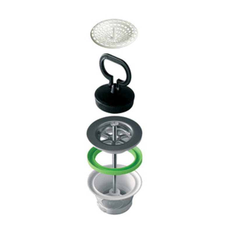Q.TA' 6 BL PILETTA P/LAVELLO INOX 1.1/2D.70*
