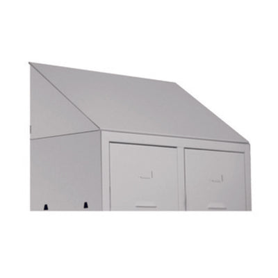 Q.TA' 1 TETTO INCLINATO P/SPOGLIATOIO 2 POSTI 68,5X34 CM