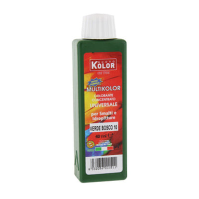 Q.TA' 12 COLORANTE UNIVERSALE 40 ML VERDE BOSCO 10RL