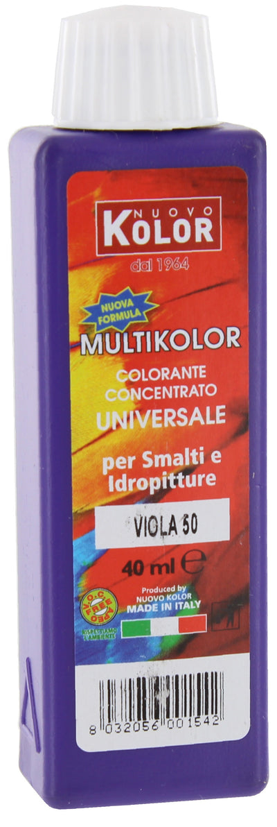 Q.TA'. 12 COLORANTE UNIVERSALE 40 ML VIOLA 50RL