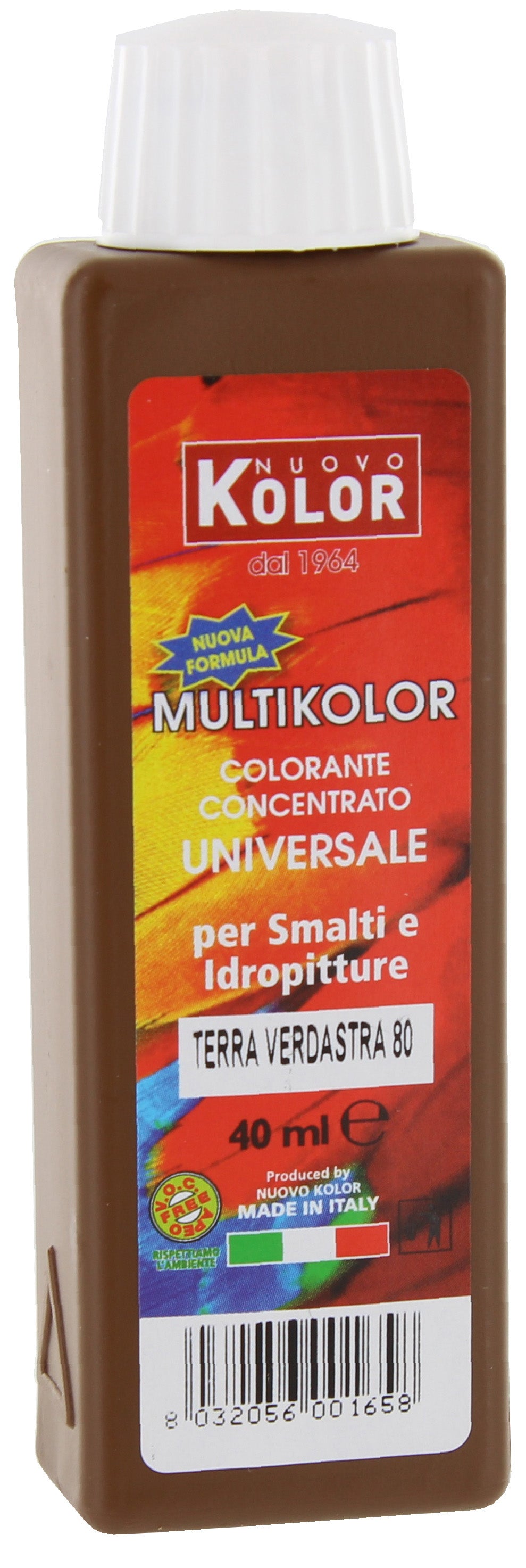 Q.TA'. 12 COLORANTE UNIVERSALE 40 ML TERRA BRUCIATA 80RL