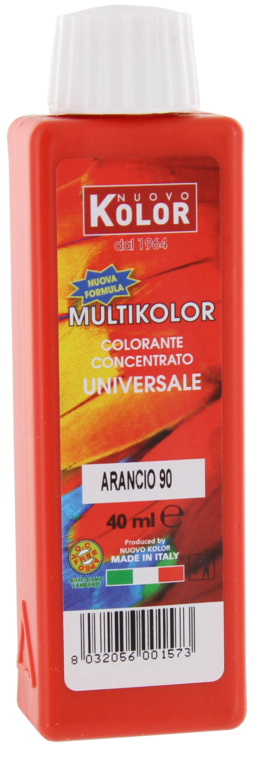 Q.TA'. 12 COLORANTE UNIVERSALE 40 ML ARANCIO 90R