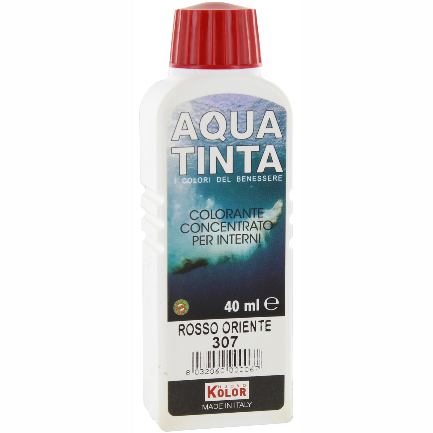 Q.TA'. 10 AQUATINTA PER INTERNI 40 ML ROSSO ORIENTE 307