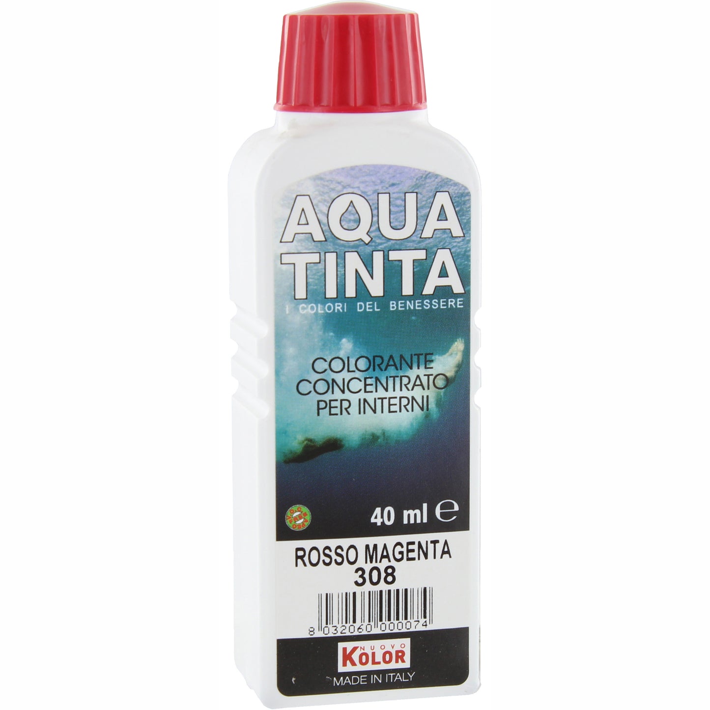 Q.TA'. 10 AQUATINTA PER INTERNI 40 ML ROSSO MAGENTA 308