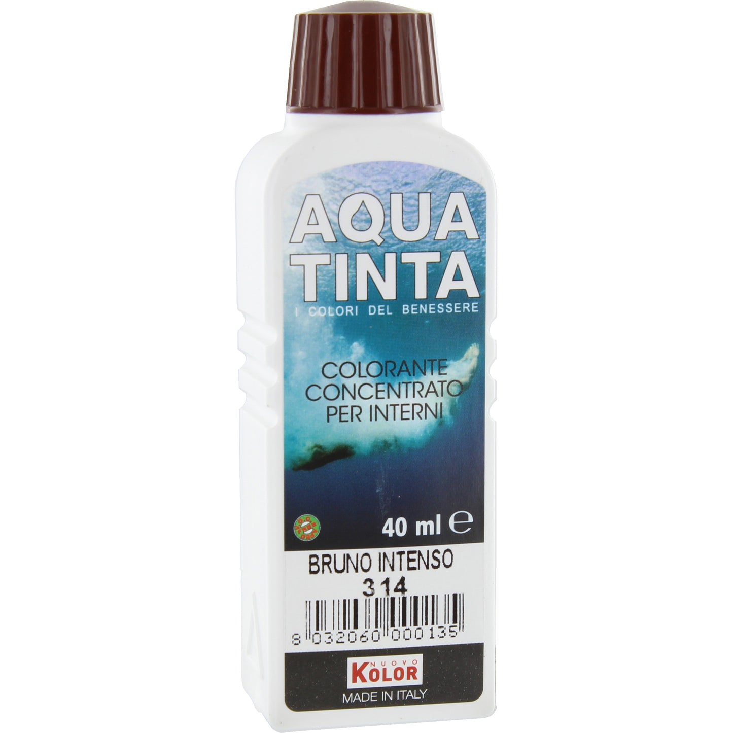 Q.TA'. 10 AQUATINTA PER INTERNI 40 ML BRUNO INTENSO 314