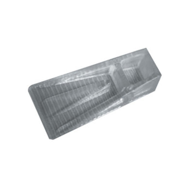 Q.TA' 25 FERMAPORTA IN GOMMA ANTISCIVOLO 66 MM CRISTAL