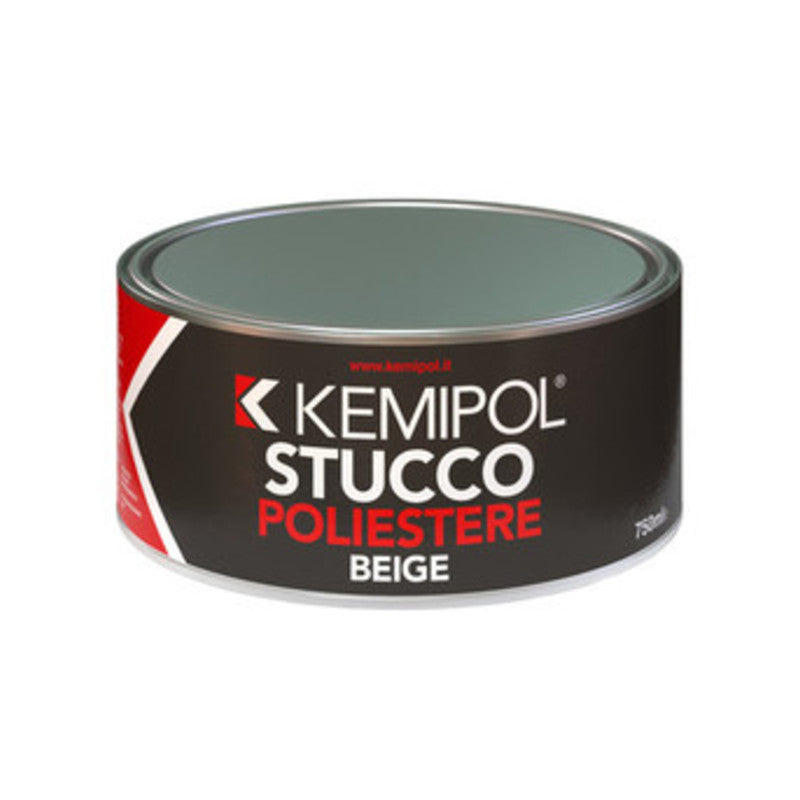 Q.TA' 12 STUCCO POLIESTERE P/METALLO STAND BEIGE KEMIPOL 750 ML