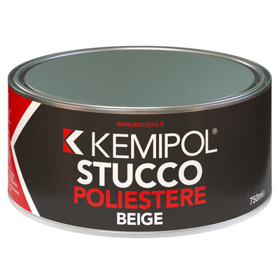 Q.TA'. 12 STUCCO POLIESTERE KEMIPOL 0,750 L