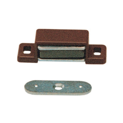 Q.TA' 24 CHIUSURA MAGNETICA RETTANG 46X15 MM MARRONE**