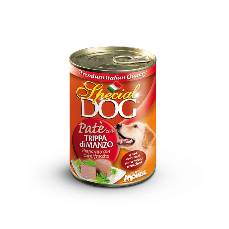 Q.TA' 1 SPECIAL DOG PAT 400 G TRIPPA DI MANZO