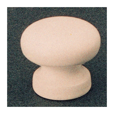 Q.TA' 5 BL POMOLO IN LEGNO D 25 MM LACCATO BIANCO 2