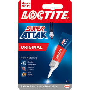 Q.TA'. 24 ADESIVO SUPER ATTAK ORIGINAL 3 G