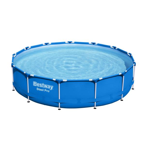 Q.TA' 1 PISCINA STEEL PRO C/POMPA D 396X84 5612E