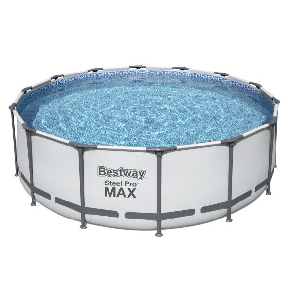 Q.TA' 1 PISCINA STEEL PRO MAX C/TELAIO E ACCES D 427X122 5612X