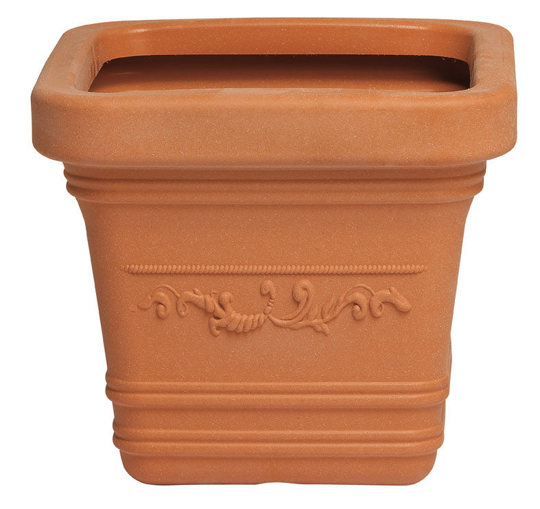 Q.TA' 1 VASO IN PLASTICA FESTONATO 40X40XH35 CM PRESTIGE