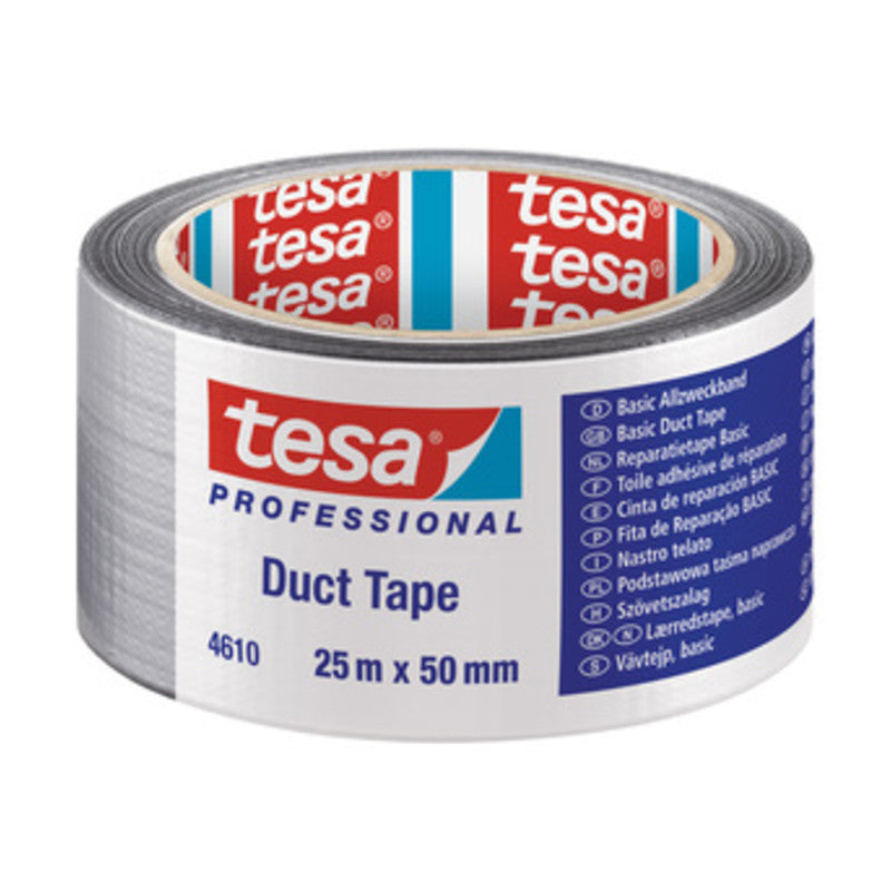 Q.TA' 6 NASTRO AMERICANO TESA BASIC 50MMX25M GRIGIO