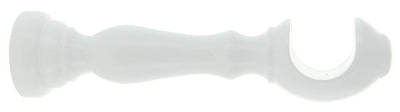 SUPPORTO LEGNO PER BASTONE BIANCO 18 CM 2 Q.TA