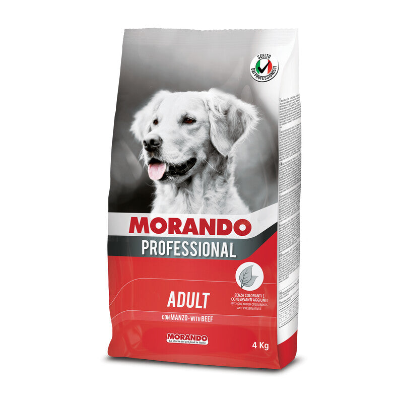 Q.TA' 1 CIBO CANE MORANDO 4KG ADULT MANZO