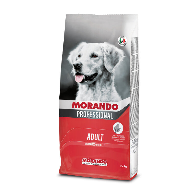 Q.TA' 1 CIBO CANE MORANDO 15 KG ADULT MANZO