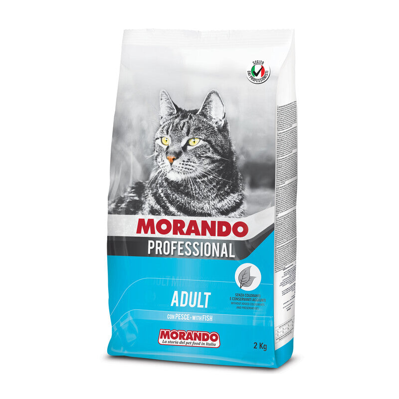 Q.TA' 1 CIBO GATTO MORANDO 2 KG PESCE