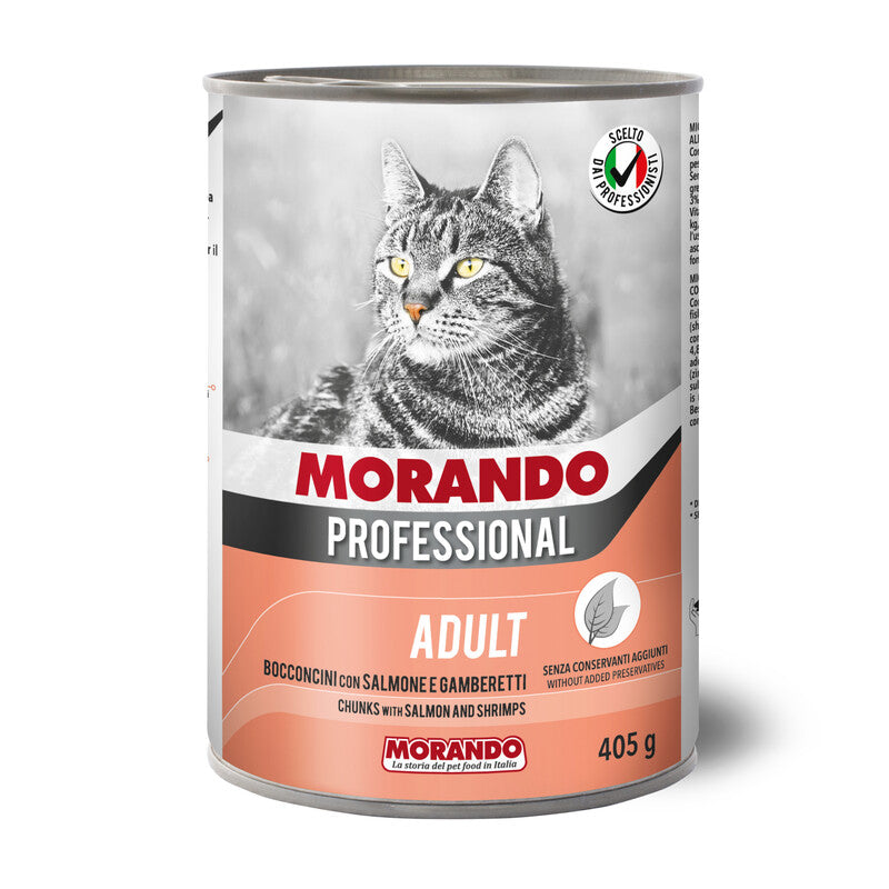 Q.TA' 24 CIBO GATTO MORANDO LATT 405G BOCCONC GAMB SALM