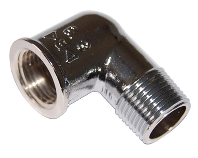 Q.TA' 10 IDRAULICA - GOMITO MF 92 OTTONE CROMATO D 1/2