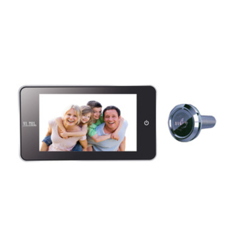 Q.TA' 1 SPIONCINO 110 GRADI DIGITALE E0378 CROMO SAT. 4,0