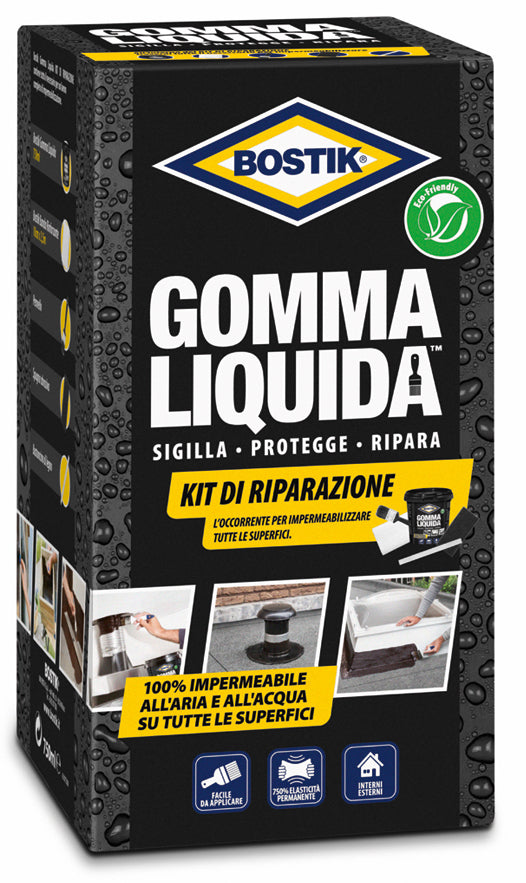 Q.TA' 1 BOSTIK GOMMA LIQUIDA KIT DI RIPARAZIONE