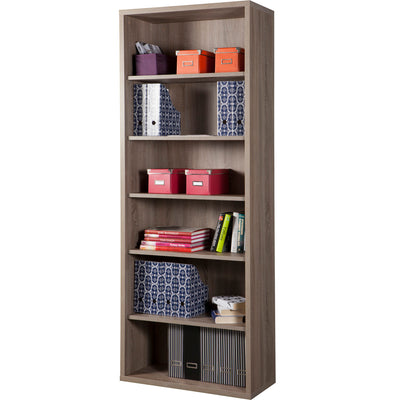 DISEGNO LIBRERIA 6 VANI 36X82XH217 CM ROVERE