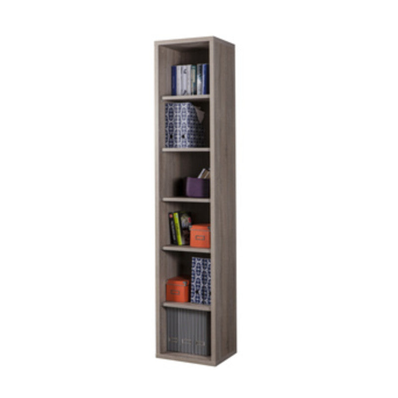 Q.TA' 1 DISEGNO LIBRERIA 6 VANI 36X44XH217 CM ROVERE