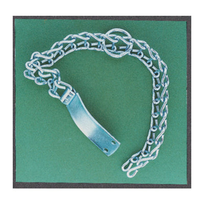 Q.TA' 1 PL COLLARE P/CANI ACCIAIO ZINCATO 40 CM