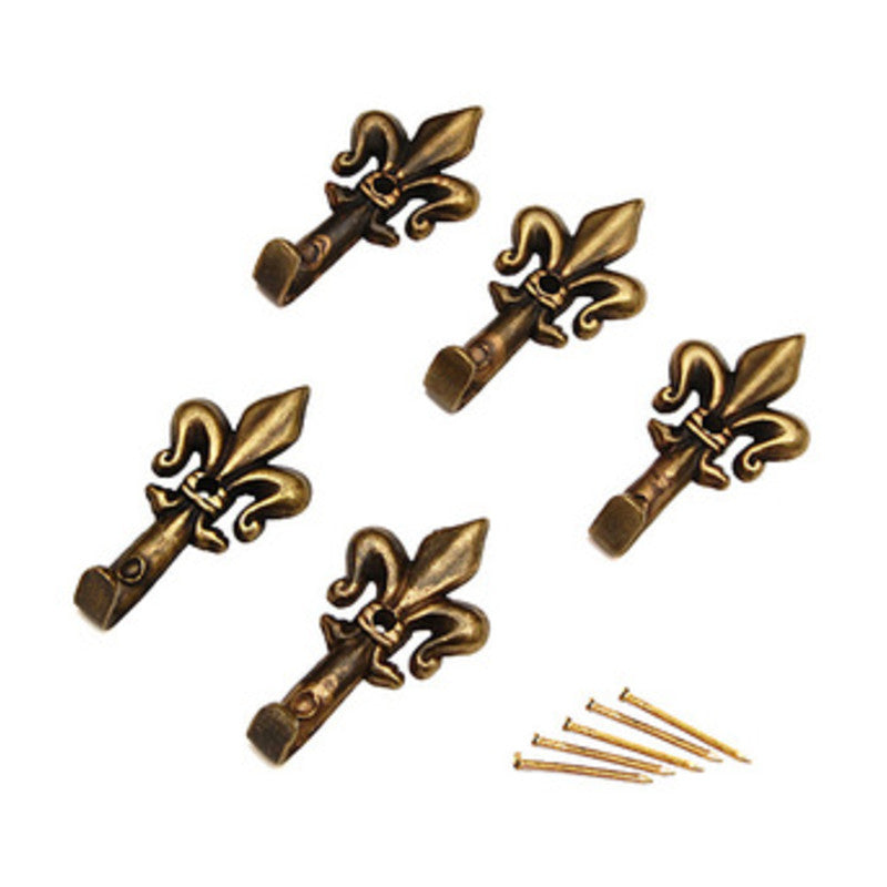 Q.TA' 5 BL GANCIO P/QUADRO GIGLIO 36 MM BRON N. 1 5 *