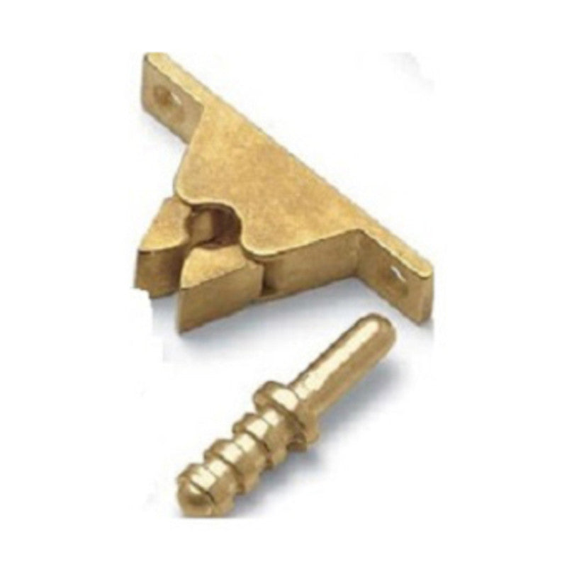 Q.TA' 50 FERMAPORTA A PINZA OTTONATO**