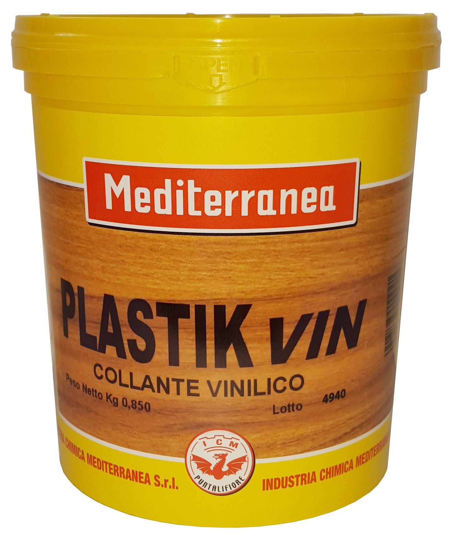 Q.TA'. 24 COLLA VINILICA PLASTIK VIN 0,850 KG