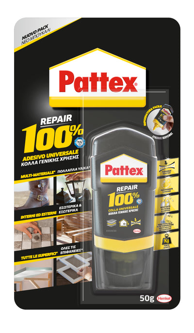 Q.TA'. 12 PATTEX REPAIR 100 BLISTER 50 G