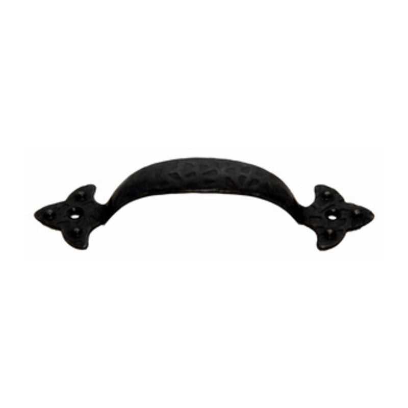 Q.TA' 25 MANIGLIA FERRO BATTUTO 316 90 MM NERO SFUMATO