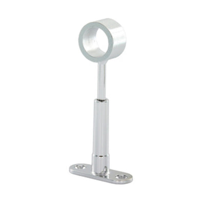 Q.TA' 6 REGGITUBO CENTRALE TONDO REGOL D 30 MM CROMATO