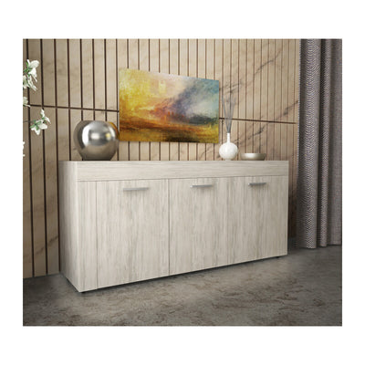 Q.TA' 1 KIT MADIA 3 ANTE 150X41X82 BIANCO VEN.K083