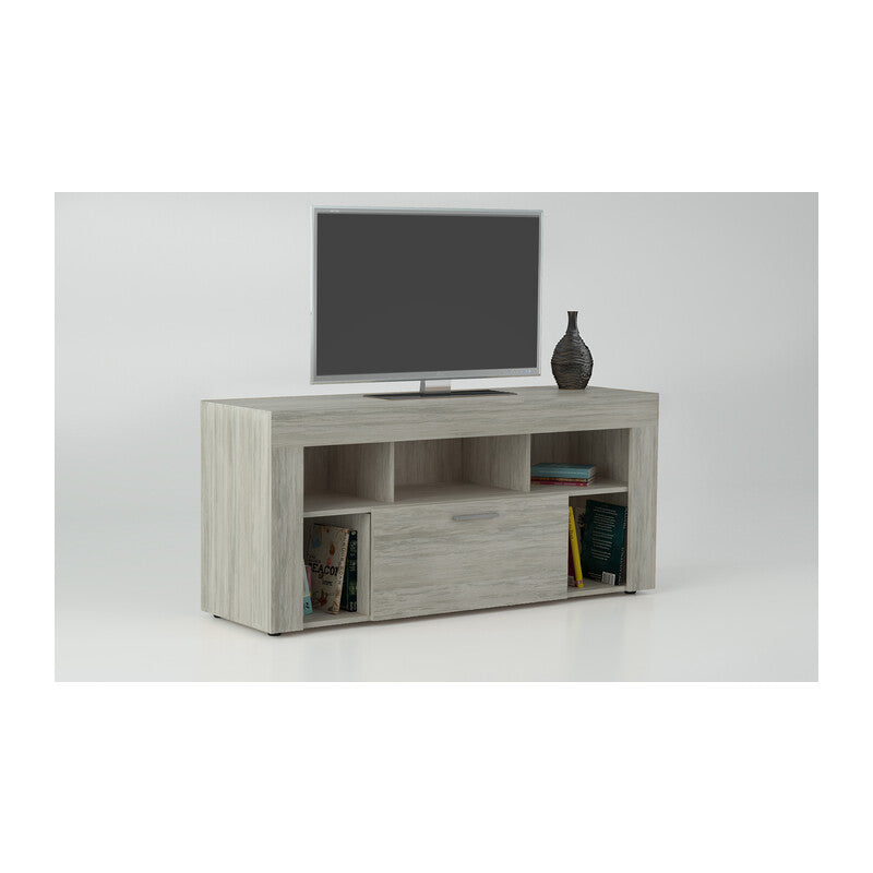 Q.TA' 1 KIT PORTA TV VISION 135X41,5X60 BIANCO VEN.K083