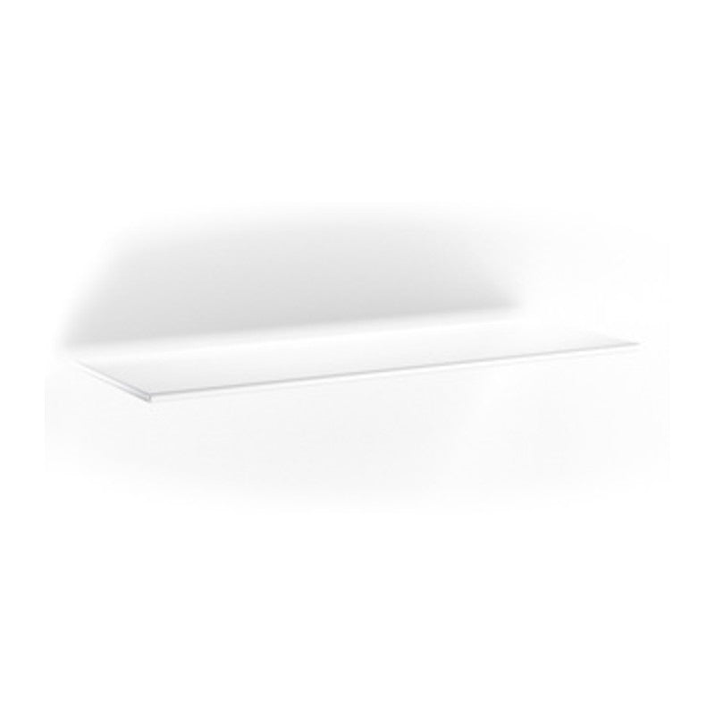 Q.TA' 5 MENSOLA VITRA 6 MM BIANCO 12X30 CM