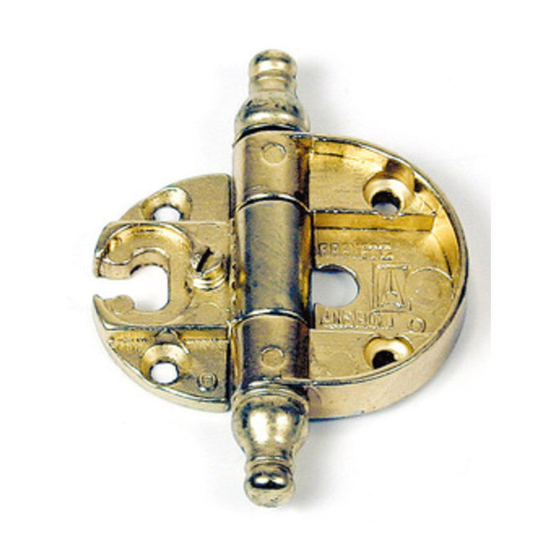 Q.TA' 10 CERNIERA P/MOBILI A0056 OTTONATO 35X18 MM