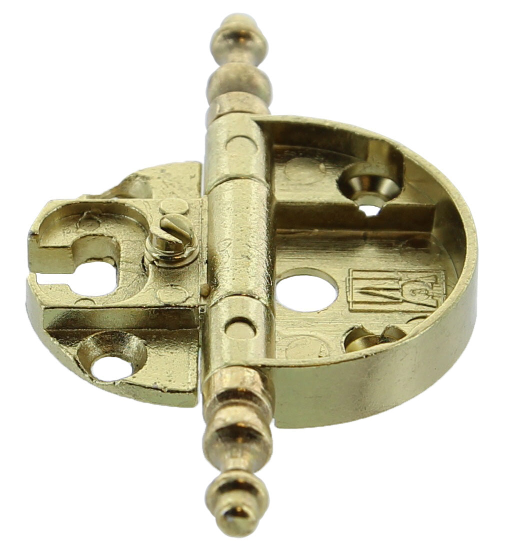 Q.TA' 10 CERNIERA P/MOBILI A0057 OTTONATO 35X18 MM