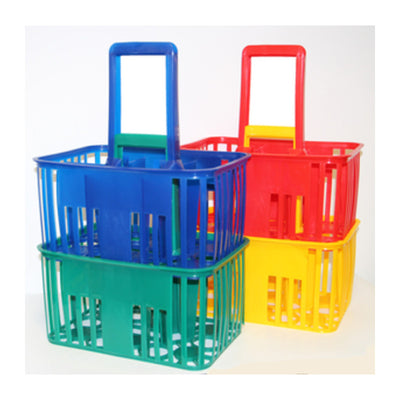 Q.TA' 5 CESTELLO PORTABOTTIGLIE 6 POSTI COLORI ASSORTITI