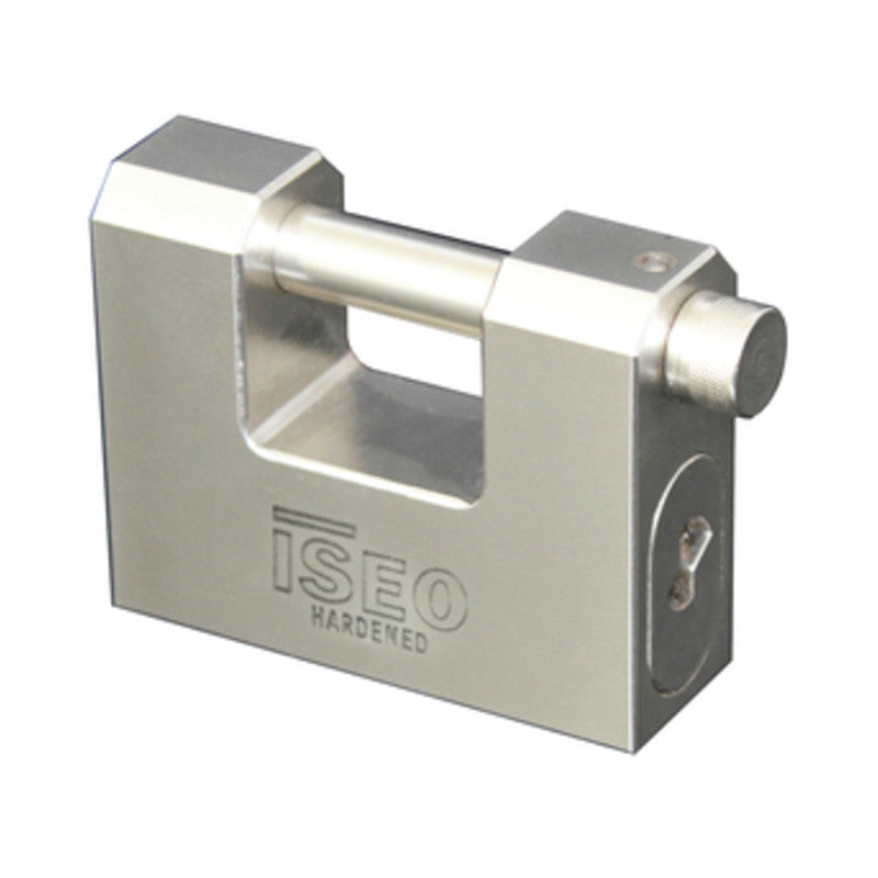 Q.TA' 1 ISEO P240 LUCCHETTO P/SERRANDA CORAZ 80MM ACCIAIO