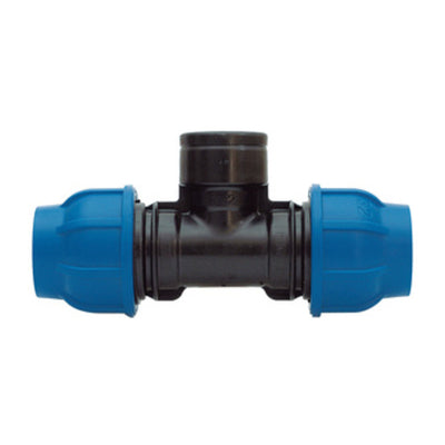 Q.TA' 20 RACCORDO POLIPROP TEE F D 20 X 1/2 X 20 MM*